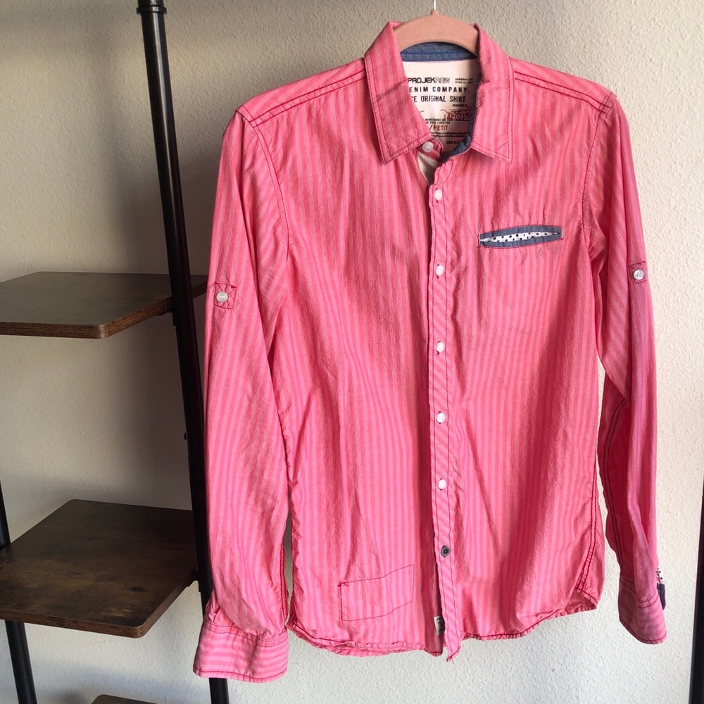 ProjekRaw Men's Button Down